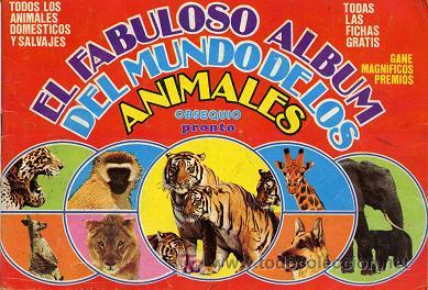 Collectionnisme Albums: Album El fabuloso mundo de los animales. Revista Pronto
