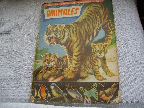 Coleccionismo &aacute;lbumes: ANIMALES - Foto 1