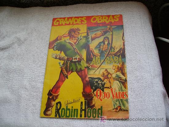 Coleccionismo &Aacute;lbumes: GRANDES OBRAS DE ROBIN HOOD