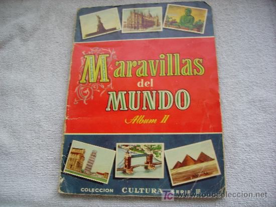 Collectable Incomplete Albums: MARAVILLAS DEL MUNDO