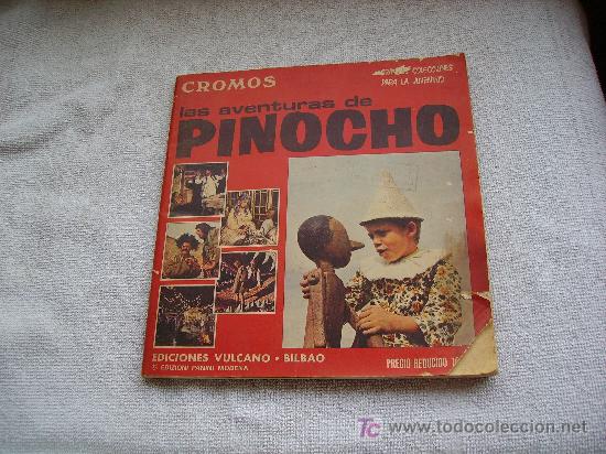 Coleccionismo &Aacute;lbumes: LAS AVENTURAS DE PINOCHO