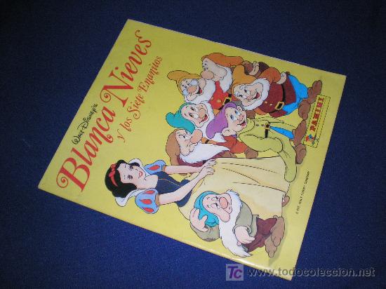 Collectionnisme Albums: ALBUM DE CROMOS WALT DISNEY BLANCA NIEVES Y LOS SIETE ENANOS (FALTAN 163 SOBRE 225 CROMOS) - PANINI