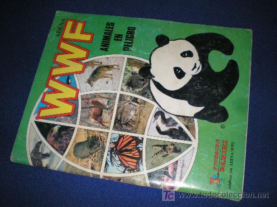 Collezionismo Album: ALBUM DE CROMOS WWF - ANIMALES EN PELIGRO - PANINI 1988 - FALTAN 18 CROMOS SOBRE 360.