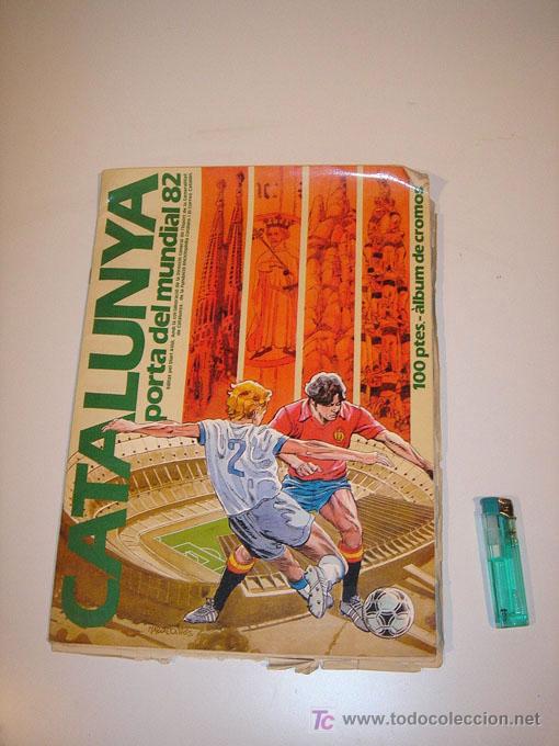 Coleccionismo &Aacute;lbumes: Album de cromos Catalunya porta del Mundial 82