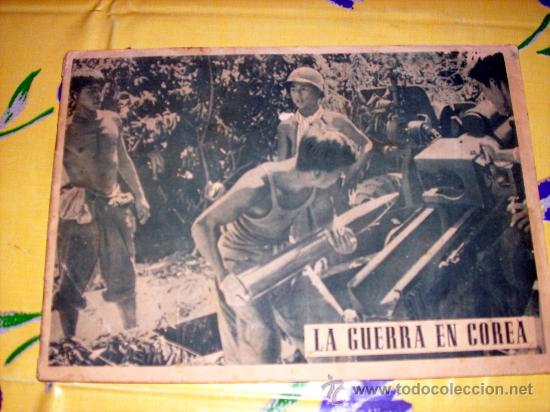 Collectionnisme Albums: ALBUM * LA GUERRA EN COREA *  PRIMERA SERIE