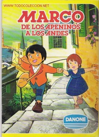 Coleccionismo &Aacute;lbumes: &Aacute;LBUM MARCO, DE LOS APENINOS A LOS ANDES
