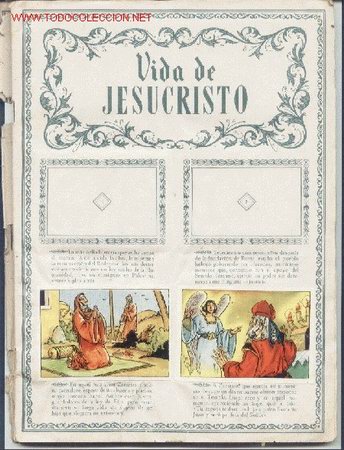 Colecionismo Cadernetas: Albun .Vida de Jesucristo.Bruguera