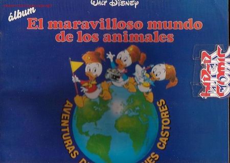 Coleccionismo &Aacute;lbumes: AVENTURA DE LOS JOVENES CASTORES- el maravilloso mundo de los animales