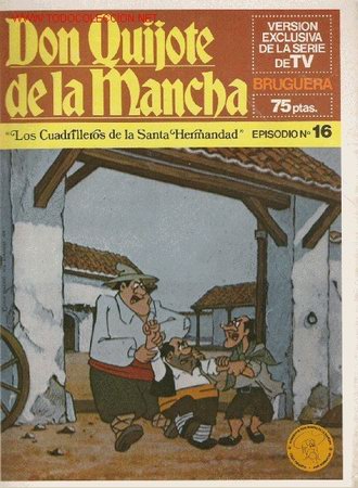 Collectable Incomplete Albums: DON QUIJOTE FASCICULO N&ordm; 16 DEL A&Ntilde;O 1979