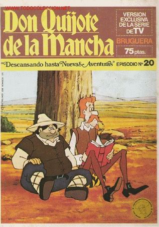 Collectable Incomplete Albums: DON QUIJOTE FASCICULO N&ordm; 20 DEL A&Ntilde;O 1979