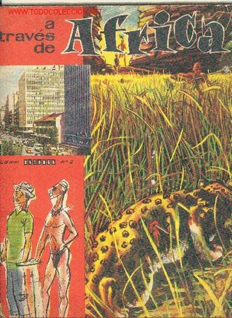 Coleccionismo &Aacute;lbumes: (AL-13) ALBUM A TRAVES DE AFRICA A&Ntilde;OS 60