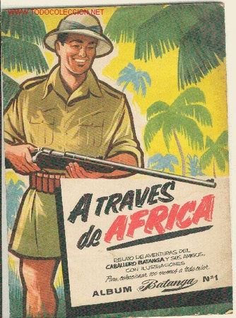 Coleccionismo &Aacute;lbumes: (AL-17) ALBUM A TRAVES DE AFRICA A&Ntilde;O 1960