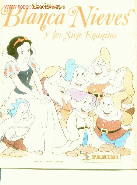Coleccionismo &Aacute;lbumes: Blancanieves y los 7 enanitos.falta 1 cromo(numero 2)