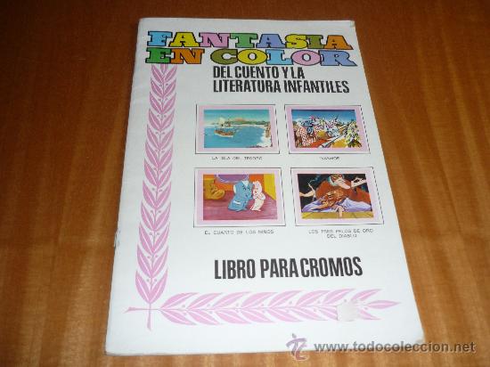 Collectionnisme Albums: FANTASIA EN COLOR LIBRO DE CROMOS DE CUENTOS INFANTILES