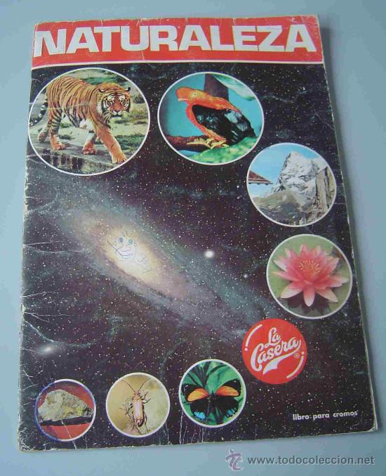 Colecionismo Cadernetas: ALBUM NATURALEZA. Editorial Fher 1981