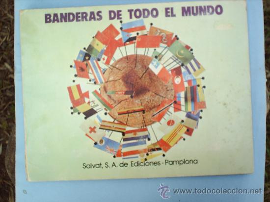Collectionnisme Albums: ALBUM COMPLETO-BANDERAS DE TODO EL MUNDO-SALVAT-