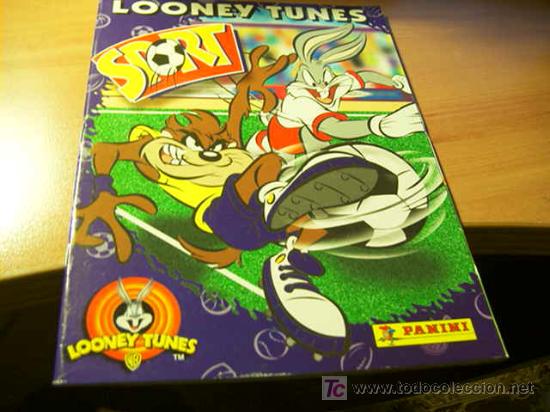 Collezionismo Album: LOONEY TUNES SPORT ( FALTAN 48 DE 180) CONTIENE POSTER CENTRAL PERO SIN CROMOS. (COB32)