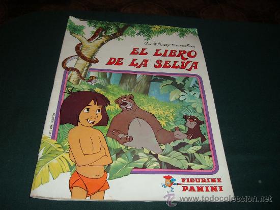 Colecionismo Cadernetas: el libro de l selva walt disney ,panini