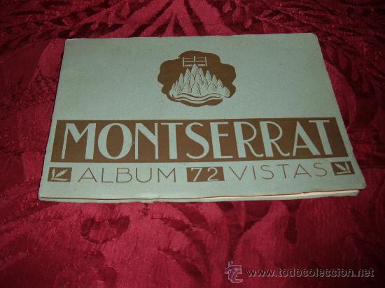 Collectable Incomplete Albums: album 72 vistas de montserrat,imp elzeviriana-barcelona