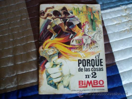 Coleccionismo &Aacute;lbumes: album bimbo el porque de las cosas n&ordm; 2 le falta el desplegable central resto completo
