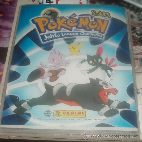 Album Pokemon Johto League Champions / Panini