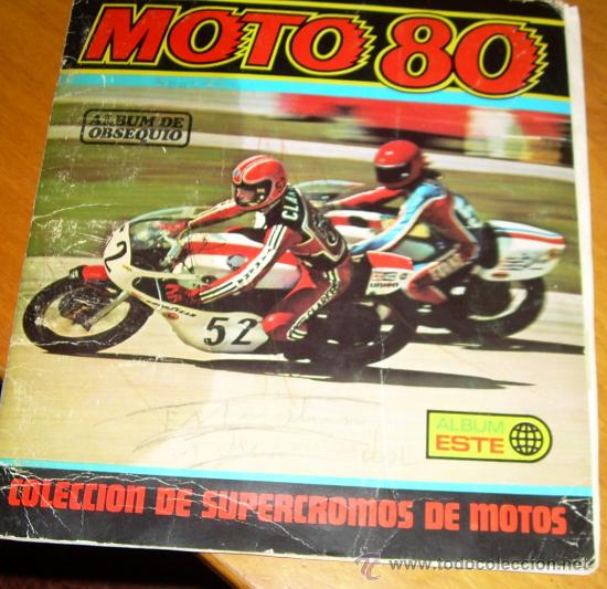 Collectionnisme Albums: ALBUM MOTO 80 EDICIONES ESTE -INCOMPLETO-