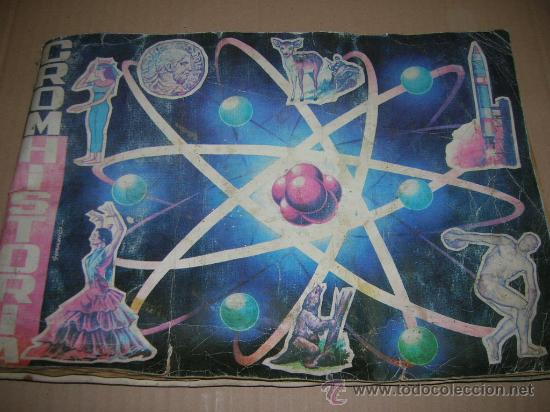 Colecionismo Cadernetas: &Aacute;lbum Cromohistoria. Editorial Maga, a&ntilde;o 1967. Incompleto, solo le faltan 12 cromos.