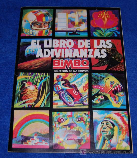 Coleccionismo &aacute;lbumes: El libro de las adivinanzas - BIMBO &iexcl;Plancha e Impecable! - Foto 1