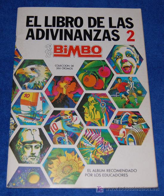Coleccionismo &aacute;lbumes: El libro de las adivinanzas 2 - BIMBO &iexcl;Plancha e Impecable! - Foto 1