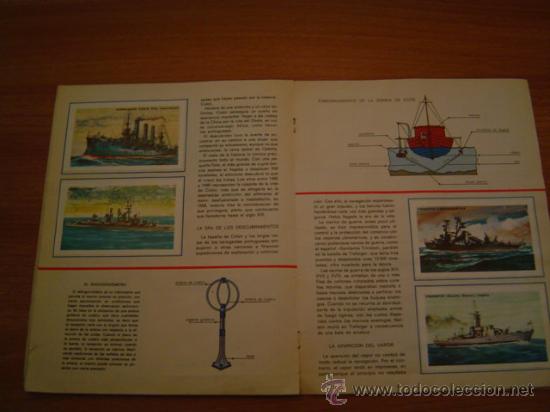 Coleccionismo &aacute;lbumes: ALBUM DE CROMOS DE BARCOS COMPLETO - Foto 5