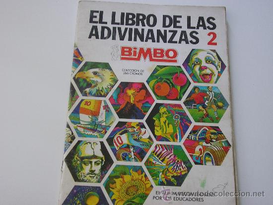 Coleccionismo &aacute;lbumes: EL LIBRO DE LAS ADIVINANZAS 2. DE BIMBO - Foto 1