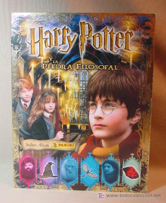Collectionnisme Albums: ALBUM INCOMPLETO HARRY POTTER, Y LA PIEDRA FILOSOFAL, PANINI, STICKERS