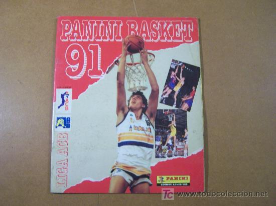 Collectionnisme Albums: panini basket 91, liga ACB