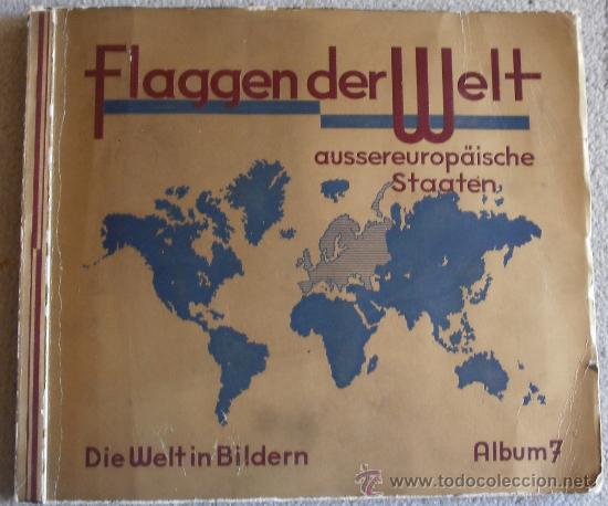Collectable Incomplete Albums: FLAGGEN DER WELT, BANDERAS DEL MUNDO (NO INCLUIDA EUROPA) 1 CROMO FOTOCOPIADO DE 200