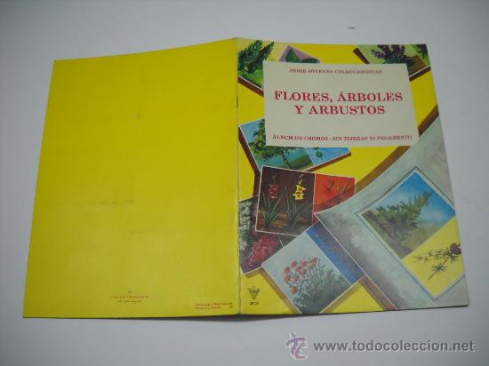 Collezionismo Album: ALBUM INCOMPLETO . FLORES , &Aacute;RBOLES Y ARBUSTOS . SERIE JOVENES COLECCIONISTAS . 20,5 X 28 LITO S.A.