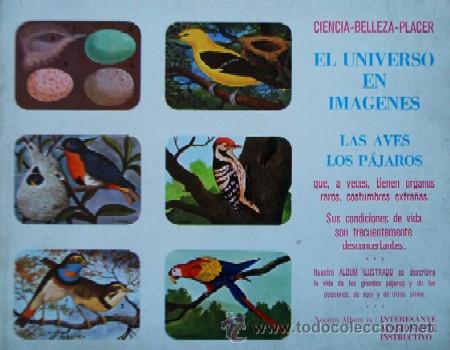 Collectable Incomplete Albums: ALBUM LAS AVES, LOS PAJAROS