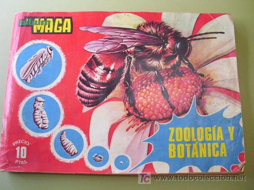 Colecionismo Cadernetas: &Aacute;LBUM MAGA : ZOOLOG&Iacute;A Y BOT&Aacute;NICA. 1969. 277 cromos de 288