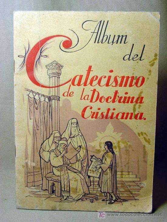 Collectable Incomplete Albums: ALBUM DE CROMOS CATOLICISMO DE LA DOCTRINA CRISTIANA, 1940, INCOMPLETO FALTAN 5 CROMOS
