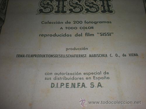 Coleccionismo &aacute;lbumes: SISSI - Foto 2