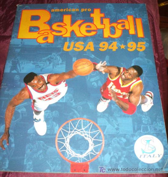 Coleccionismo &Aacute;lbumes: ALBUM DE CROMOS DE BALONCESTO BASKETBALL USA 94-95