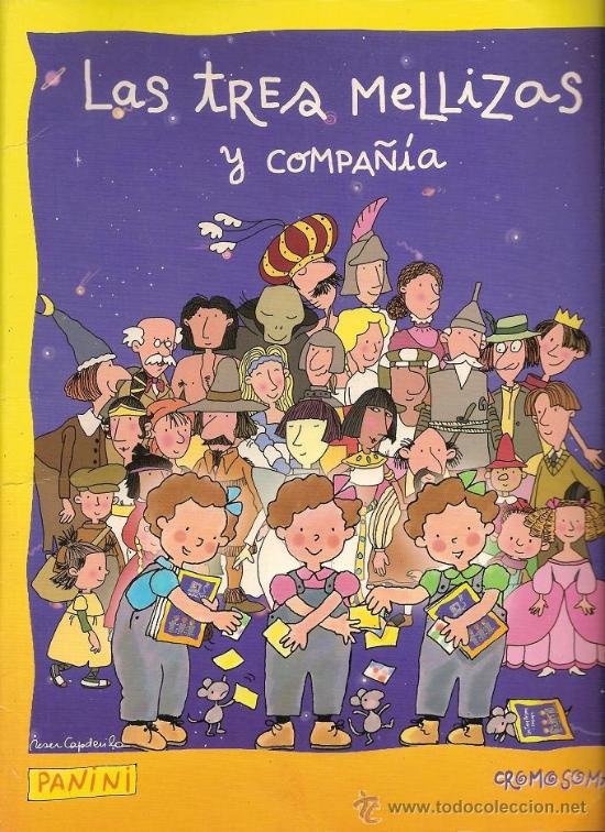 Collectable Incomplete Albums: 6532 - ALBUM LAS TRES MELLIZAS Y COMPA&Ntilde;&Iacute;A -  PANINI - INCOMPLETO &iexcl;&iexcl;OPORTUNIDAD SOLO FALTAN 10 CROMOS
