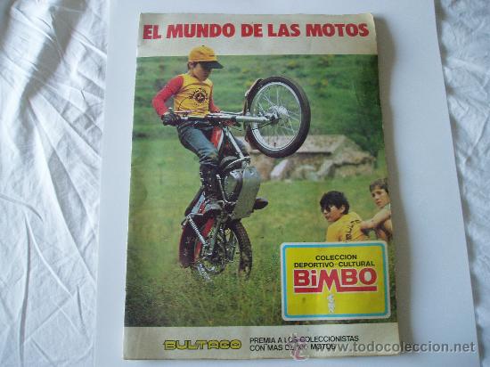 Collectionnisme Albums: album de cromos bimbo el mundo d elas motos le faltan 2 cromos y  2 marcas