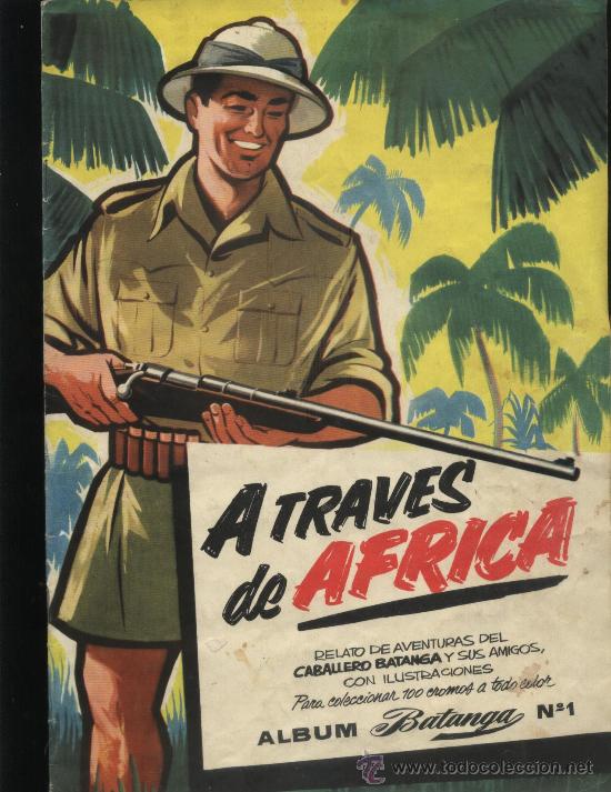 Coleccionismo &aacute;lbumes: A TRAVES DE AFRICA---- - Foto 1
