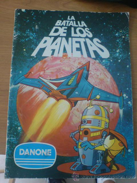 Coleccionismo &aacute;lbumes: LA BATALLA DE LOS PLANETAS DANONE COMANDO G - Foto 1