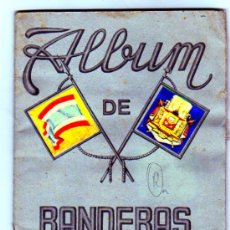 Coleccionismo Álbumes: ALBUM DE BANDERAS Y ESCUDOS DE TODO EL MUNDO. CROMO FHER. INCOMPLETO