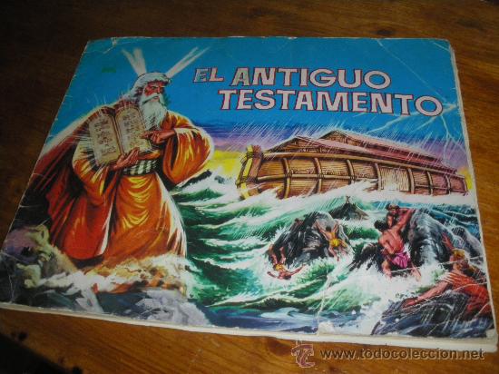 Coleccionismo &aacute;lbumes: EL ANTIGUO TESTAMENTO. CON 80 CROMOS. - Foto 1