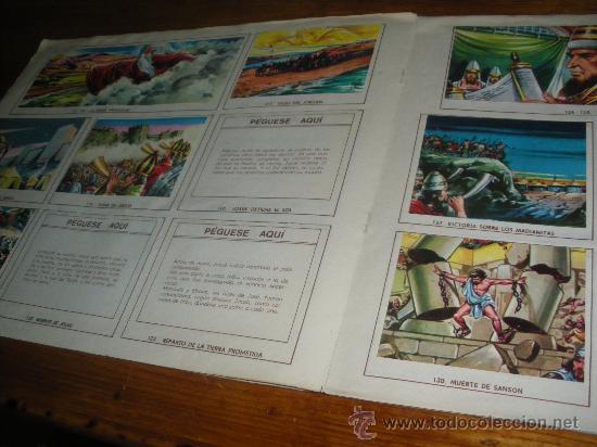 Coleccionismo &aacute;lbumes: EL ANTIGUO TESTAMENTO. CON 80 CROMOS. - Foto 3