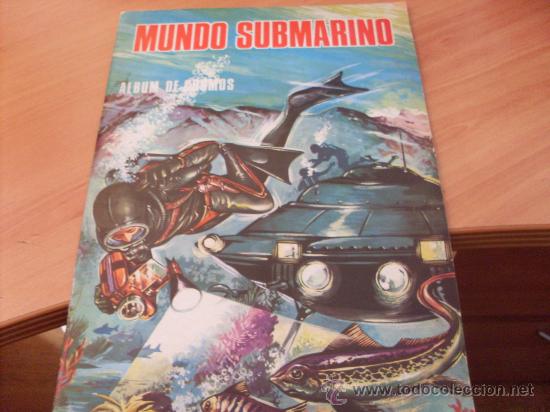Coleccionismo &Aacute;lbumes: MUNDO SUBMARINIO PRODUCCIONES EDITORIALES 1973