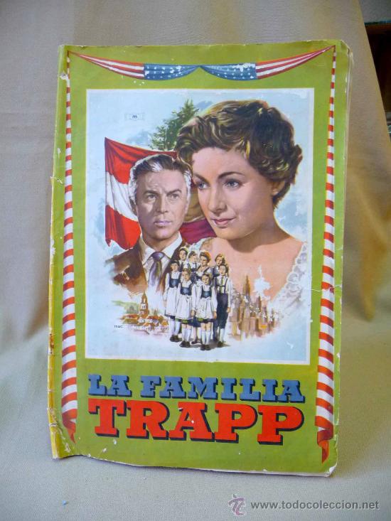 Collectable Incomplete Albums: ALBUM, LA FAMILIA TRAPP, INCOMPLETO, FHER,  SOLO TIENE 62 CROMOS DE 200,