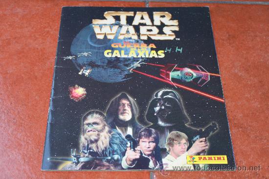 Coleccionismo &aacute;lbumes: STAR WARS LA GUERRA DE LAS GALAXIAS